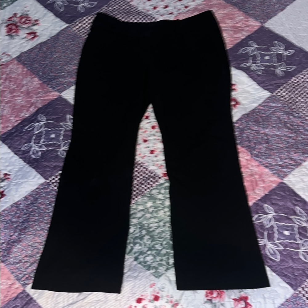 Classic Black Flared Pants
